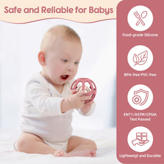 MCGMITT colorful sensory balls stimulate vision and curiosity.