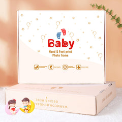 MCstars baby footprint ink pad captures tiny prints for lasting keepsake