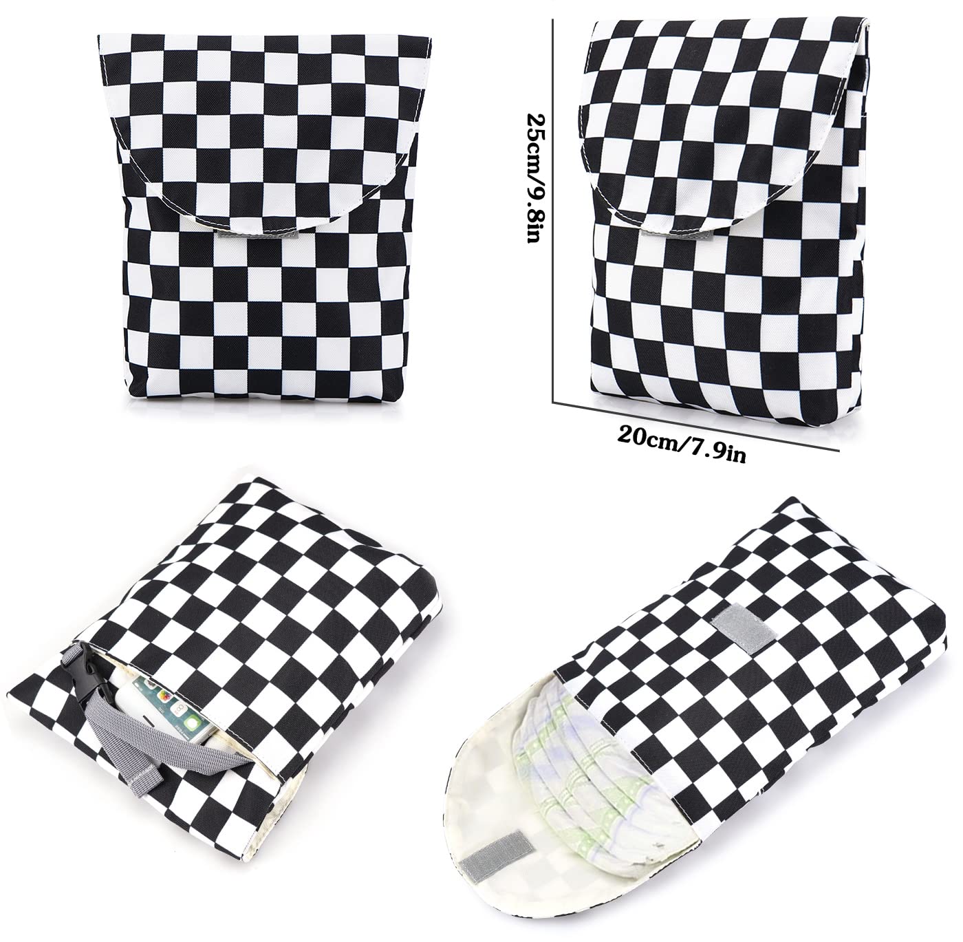 MCWTH iPad-compatible compartment keeps devices organized on outings.