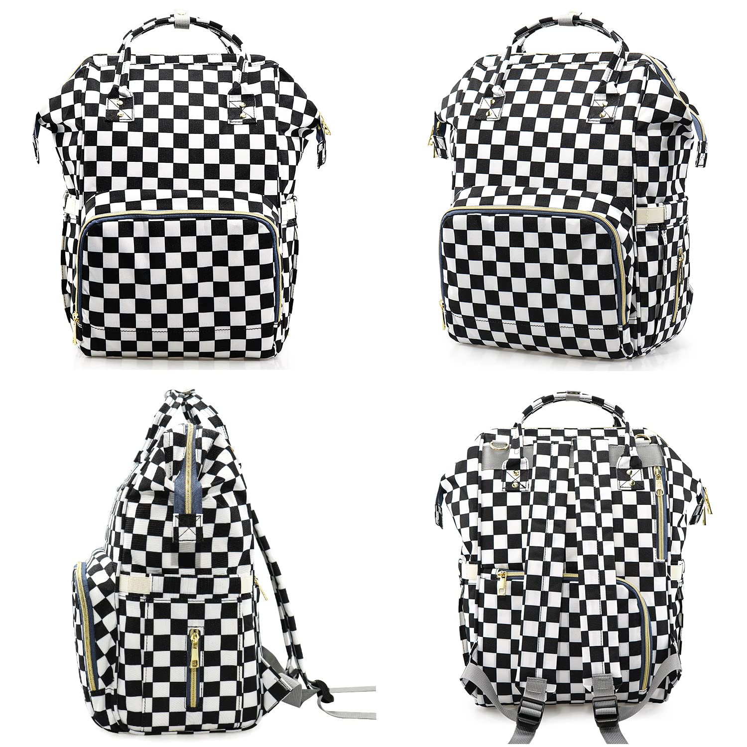 MCWTH waterproof fabric protects contents from spills during everyday outings.