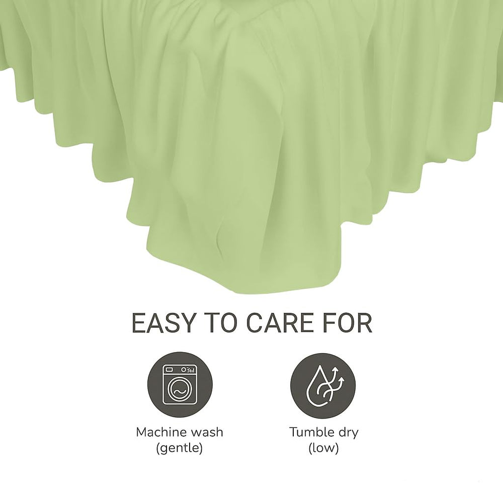MD Home Decore toddler bed transition skirt demonstrates versatility.