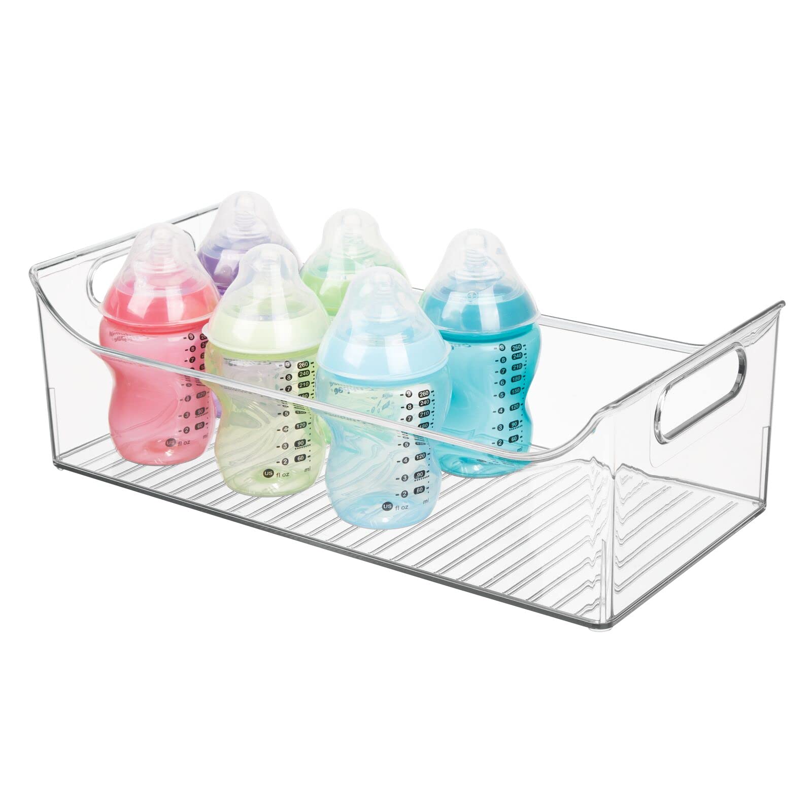 mdesign easy access handle design storage caddy ergonomic grip one-handed use