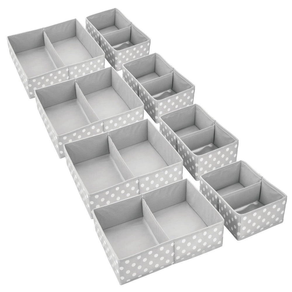 Easy to pull from drawers for quick tidying sessions with mDesign bins.
