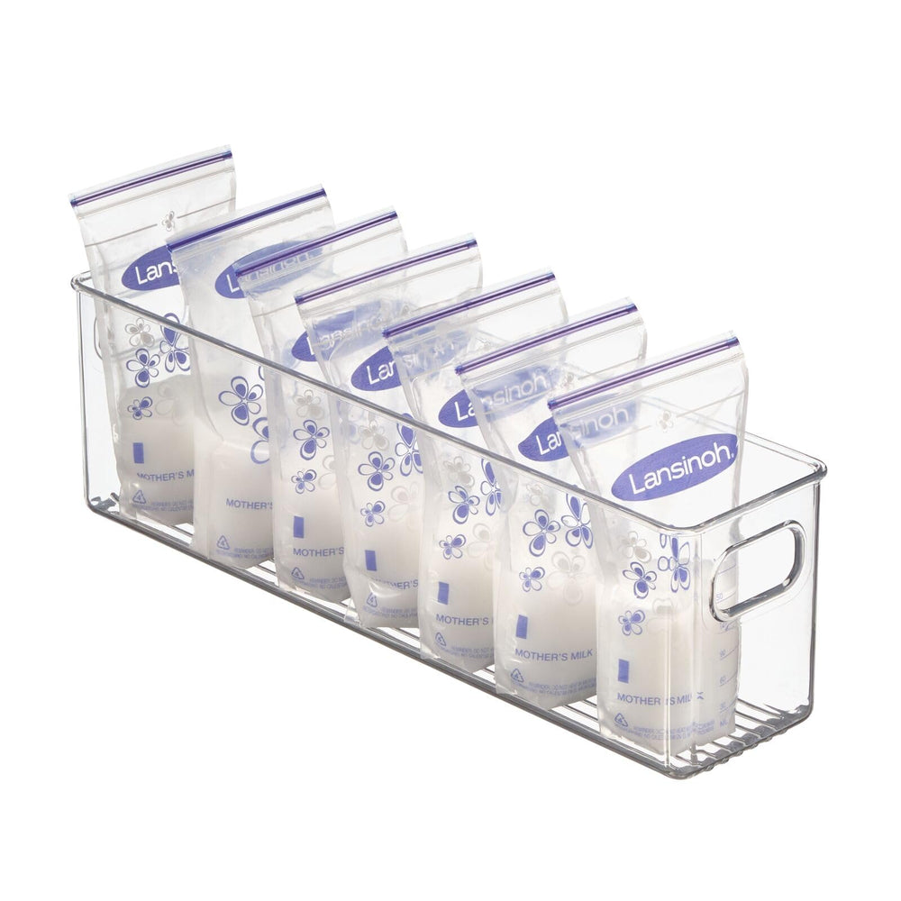 mDesign Ligne Collection two-pack storage bins displayed together.
