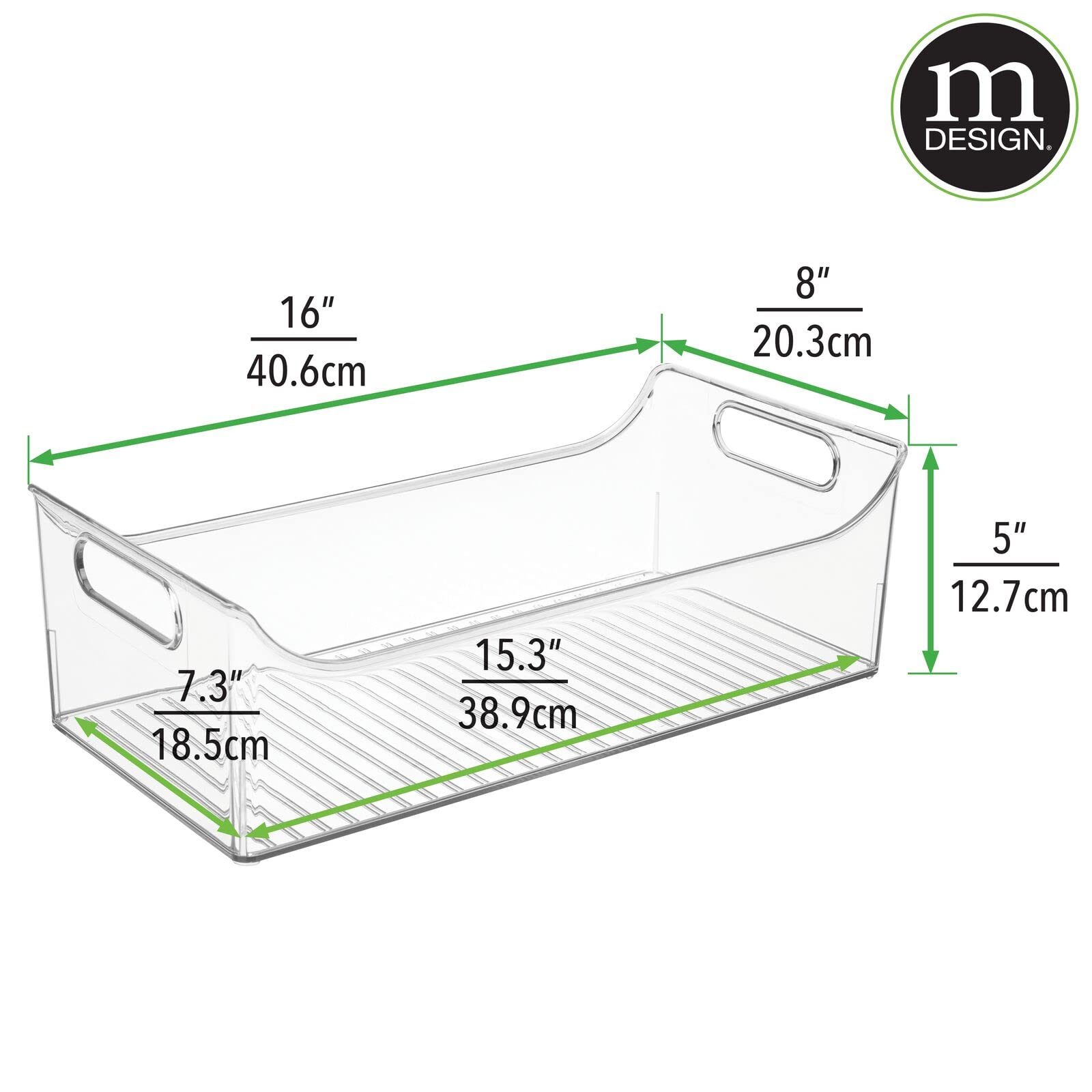 mdesign multipurpose baby item organizer drinks bottles or snacks