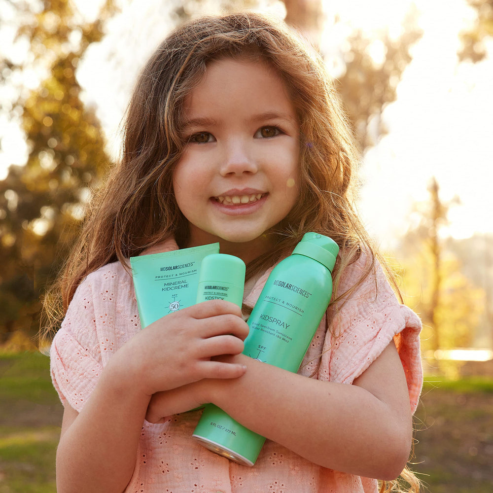 MDSolarSciences KidSpray skin-moisture-barrier support for outdoor adventures.