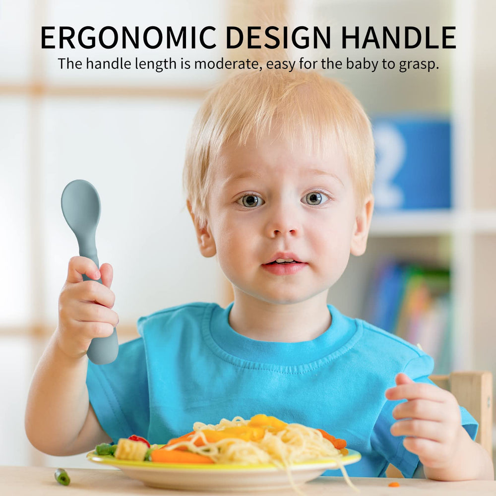 ME.FAN gum-friendly silicone protects delicate gums during weaning.