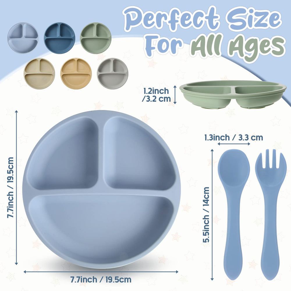 Meanplan suction plates with lids demonstrate easy leftovers storage and quick reheating.