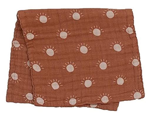 Mebie Baby burp cloths machine washable in cold water.