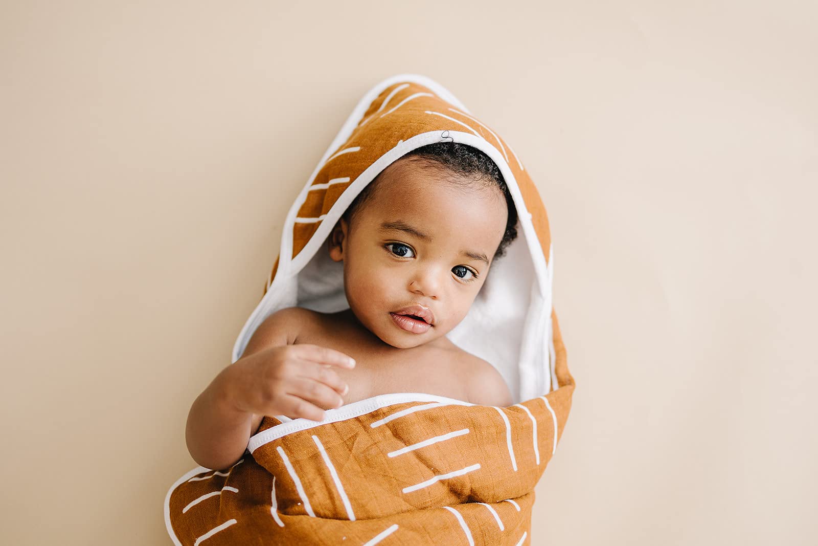 Mebie Baby machine-washable towel stays soft after cold washes.