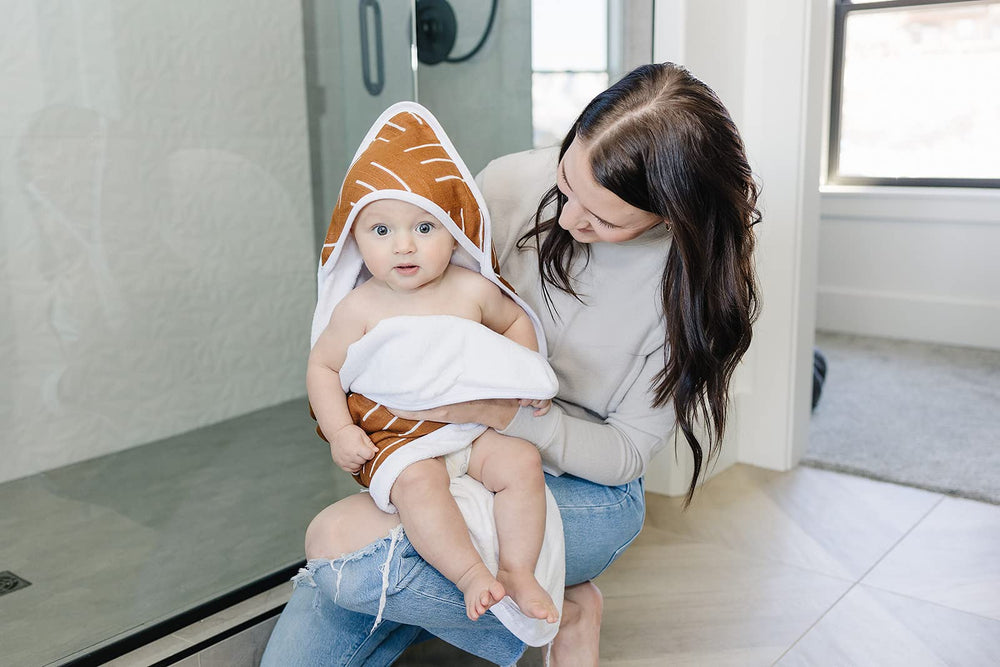 Mebie Baby mudcloth pattern closeup emphasizes stylish, modern baby gear.