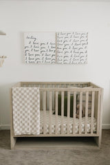 Mebie Baby muslin quilt 47x47 ready as swaddle blanket or toddler cover