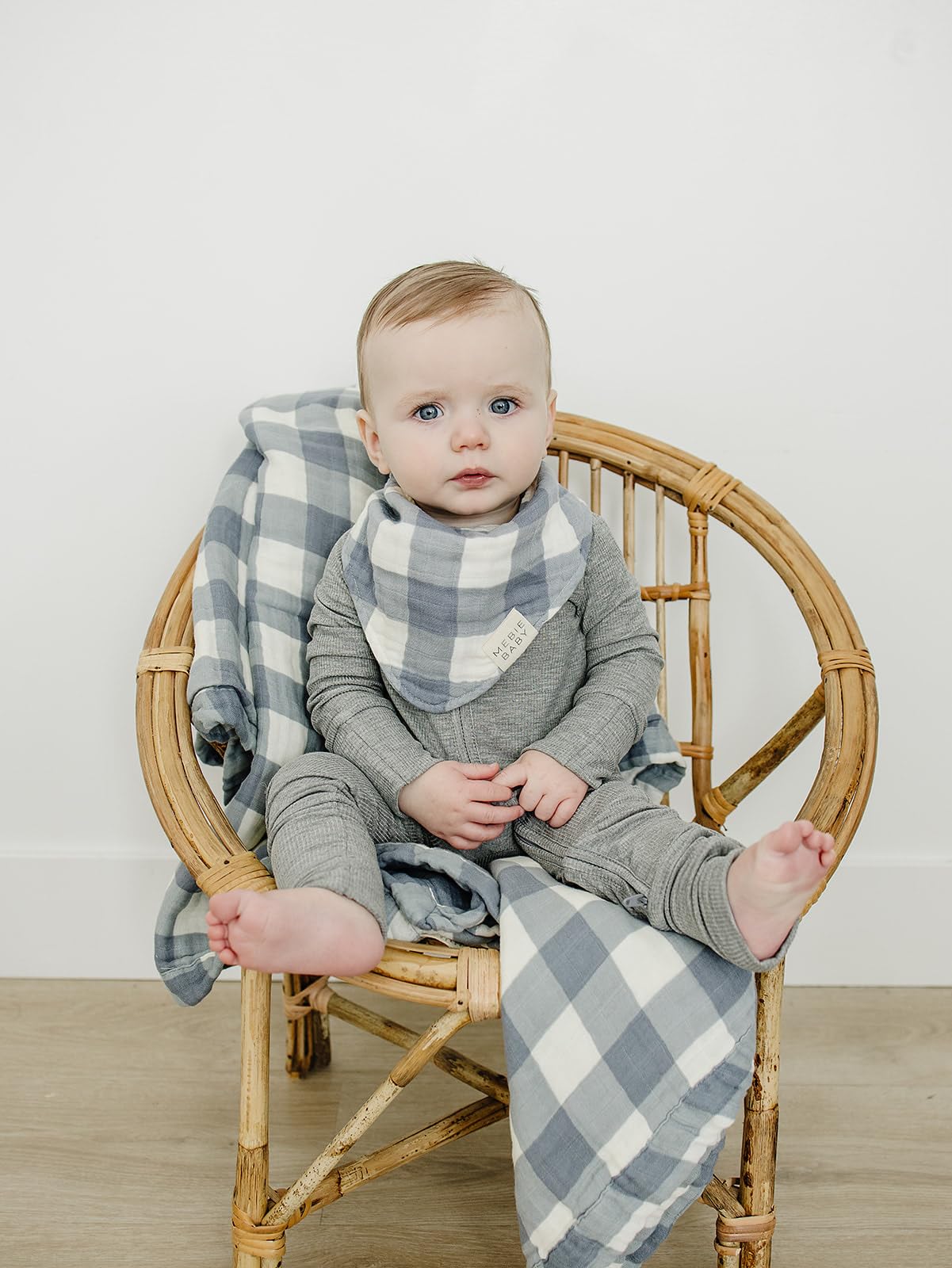 Mebie Baby soft muslin blanket becomes softer with every wash.
