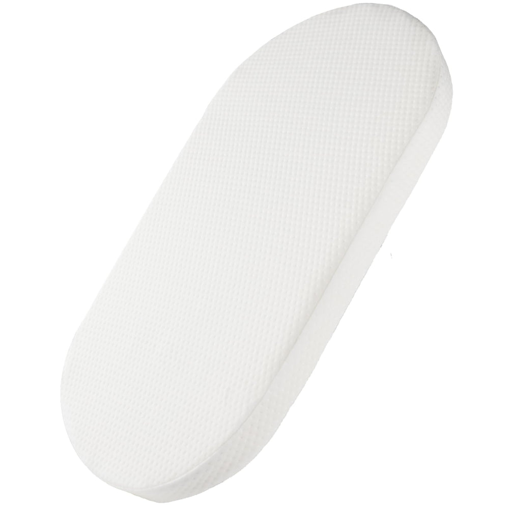 Mecc ecoh baby bassinet mattress cover enables cool, breathable naps
