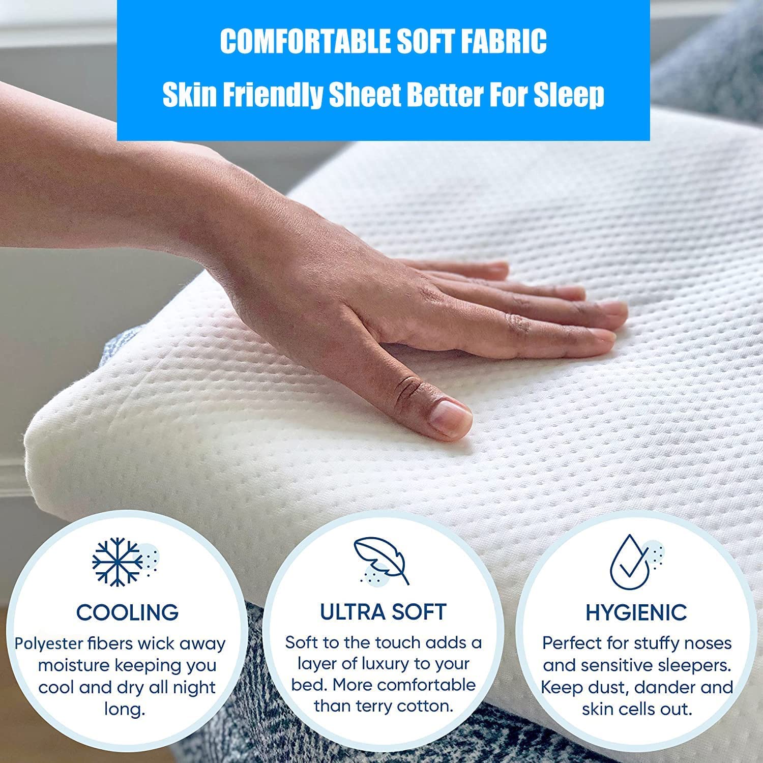 Mecc ecoh bassinet mattress with water-resistant lining protects foam