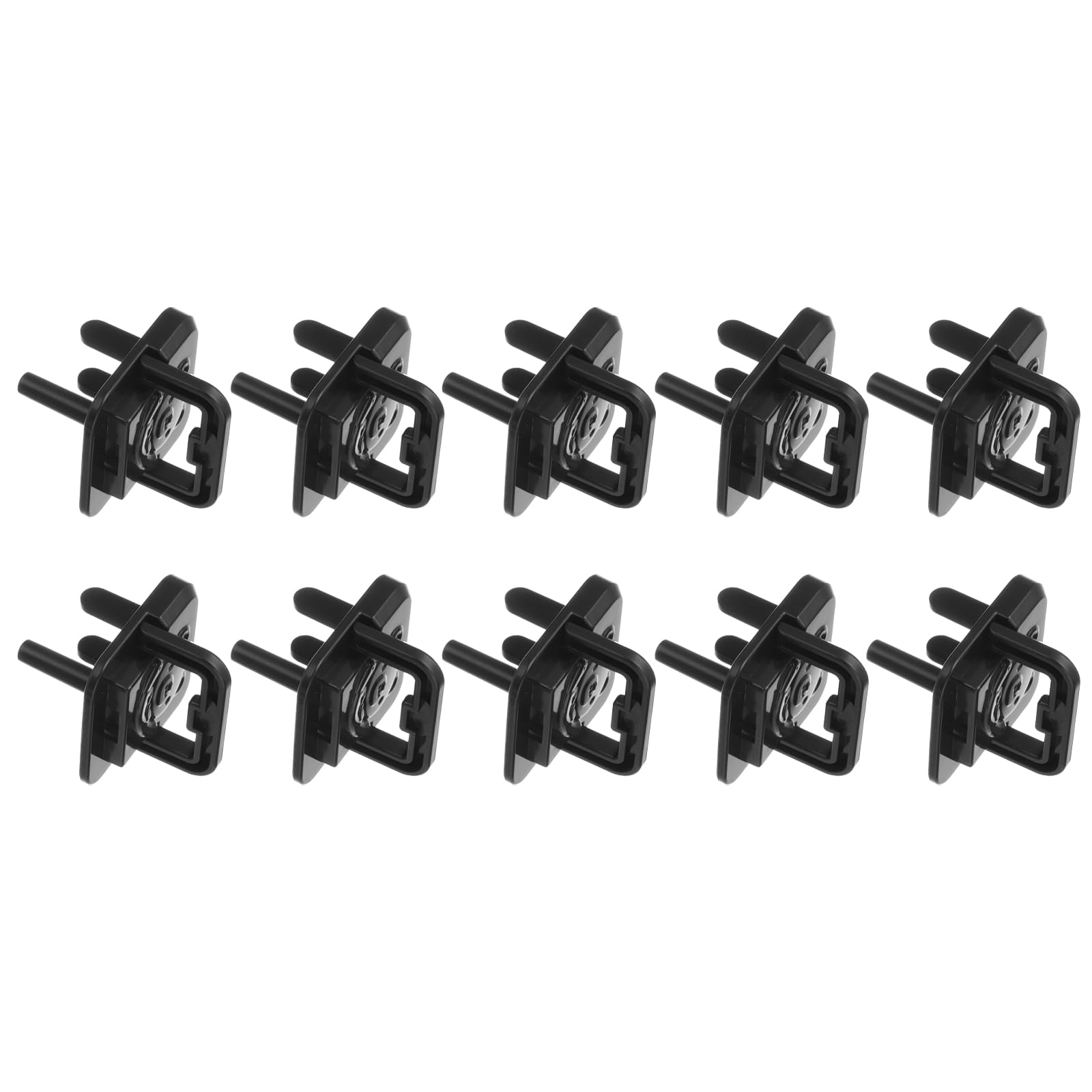 MECCANIXITY outlet covers 10-pack in black protect sockets for safer homes.
