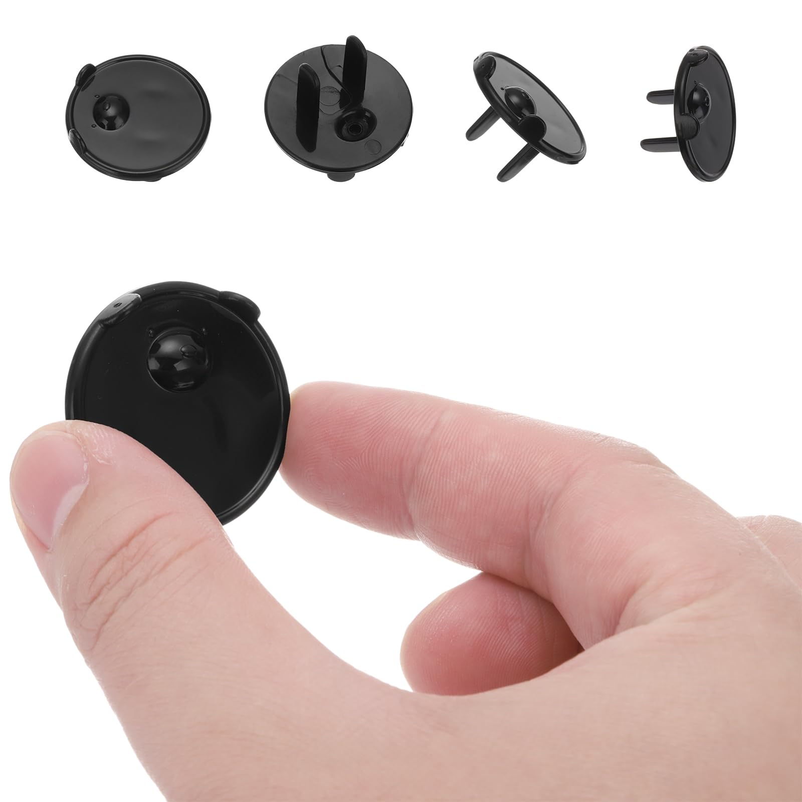 MECCANIXITY outlet covers installed into a standard socket