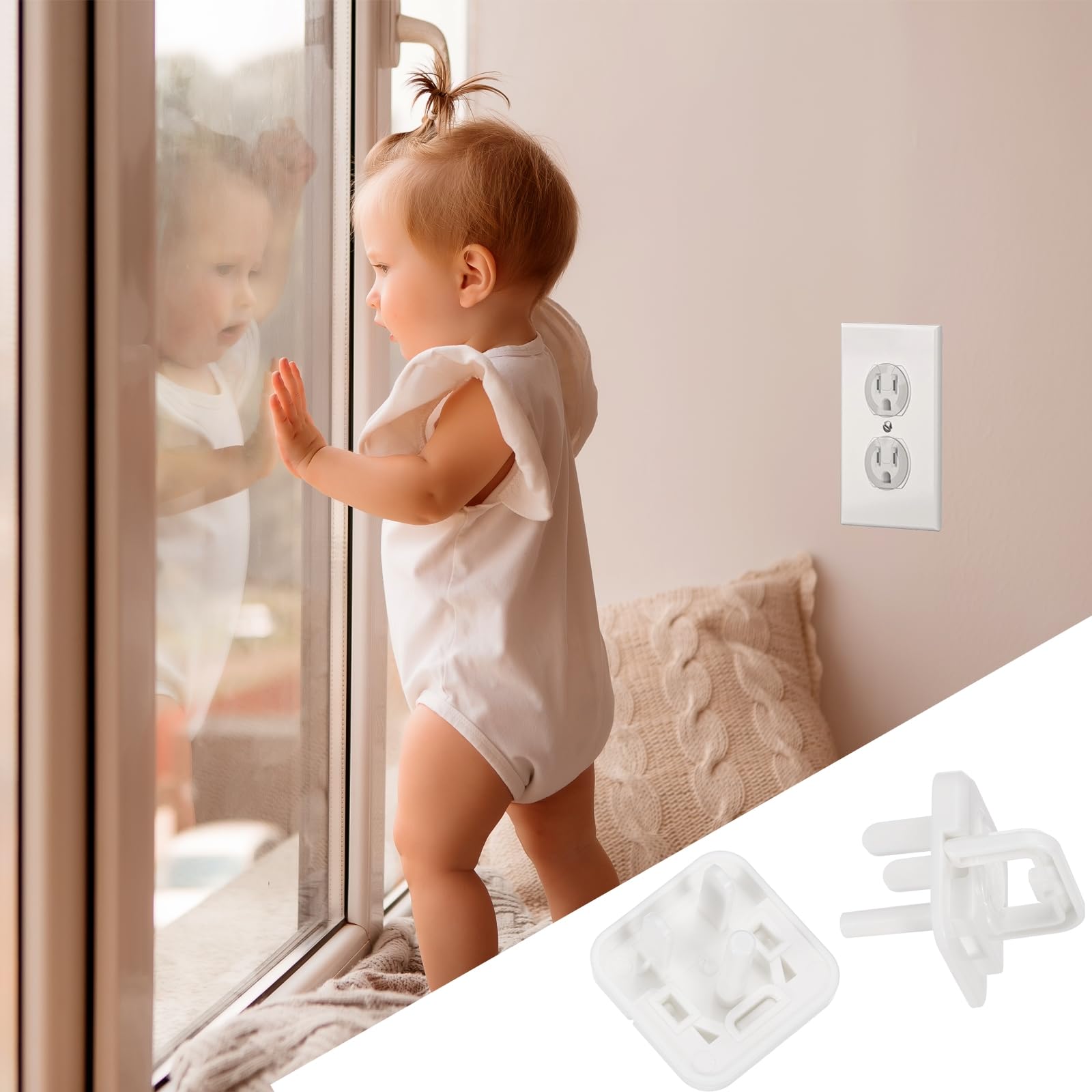 MECCANIXITY outlet covers universal fit for most standard sockets