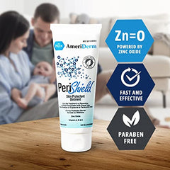 MED PRIDE zinc-oxide barrier application with soothing, quick-coverage for irritated skin