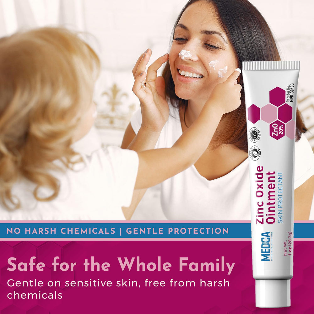 MEDca diaper rash protection tubes ready at home and in diaper bag