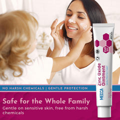 MEDca diaper rash protection tubes ready at home and in diaper bag