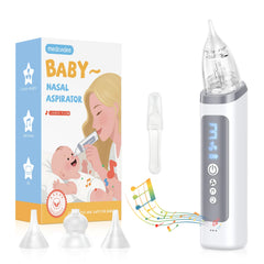 Medcodes nasal aspirator front view—gentle, cone-friendly care for congestion relief