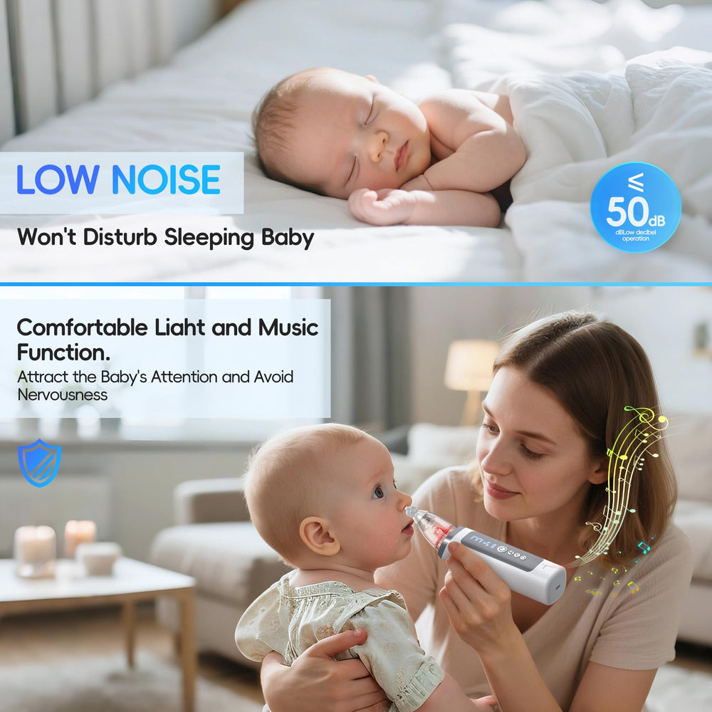 Medcodes nasal aspirator tips set—three soft silicone tips for comfortable use