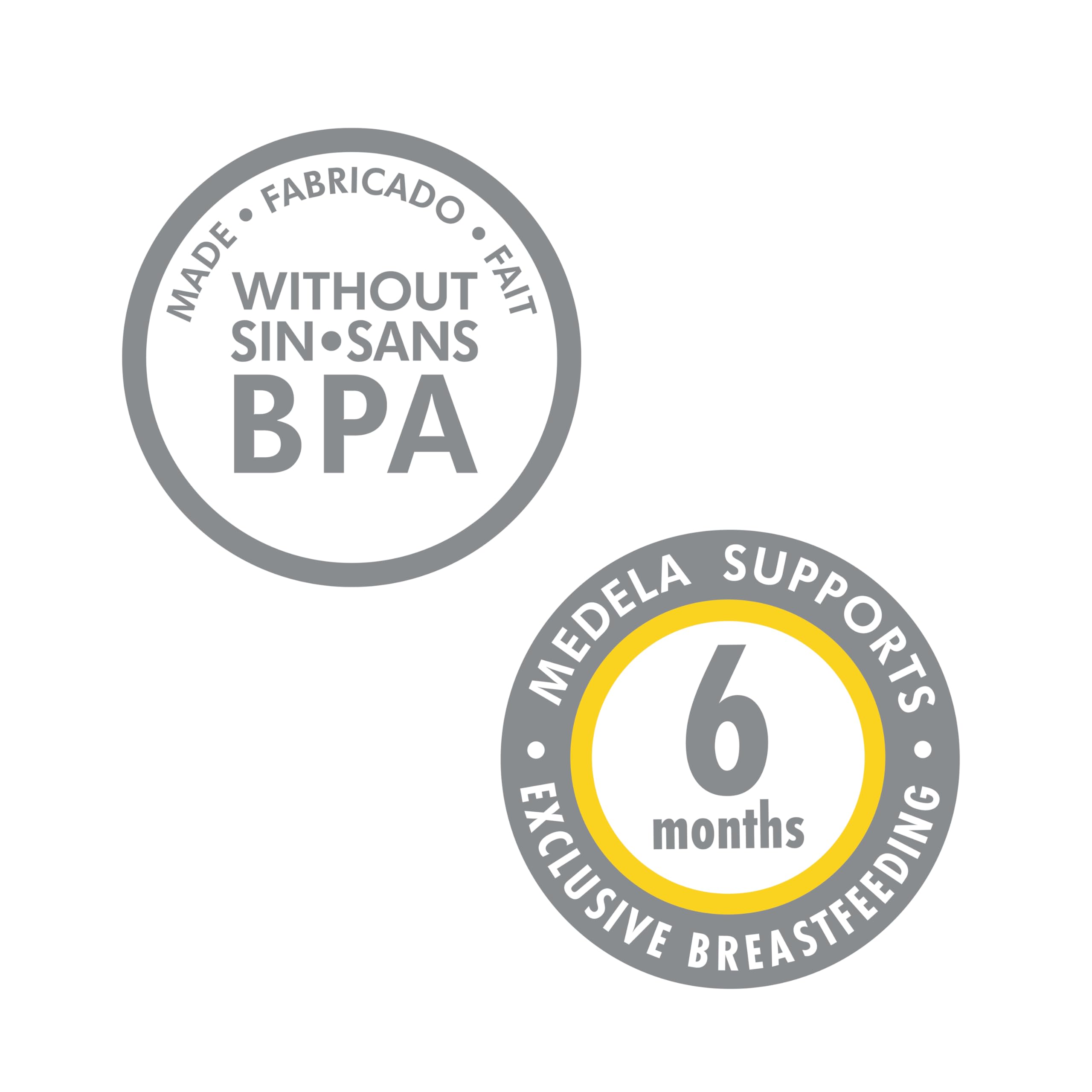 Medela BPA-free shatterproof bottle for durable, safe feeding