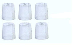Medela clear travel caps for wide collar ring—secure, portable caps for Medela bottles