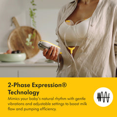 Medela Freestyle in portable pocket-friendly setup for on-the-go use.