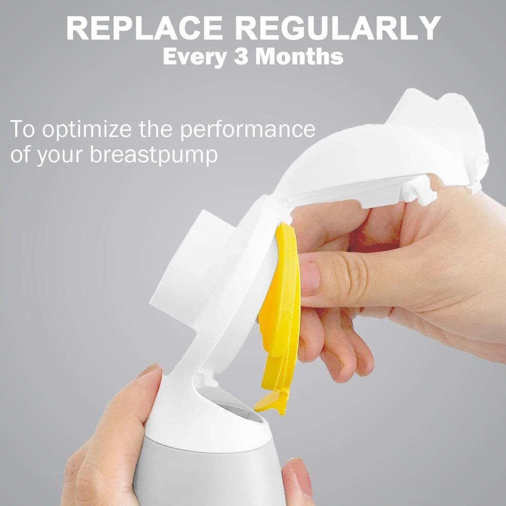 Medela membrane easy-clean feature showing quick wipe-down after use