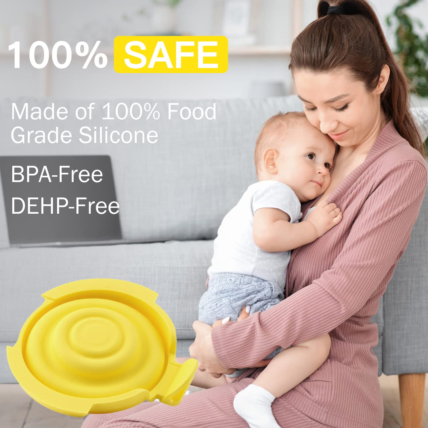 Medela membrane setup with pump illustration for straightforward replacement