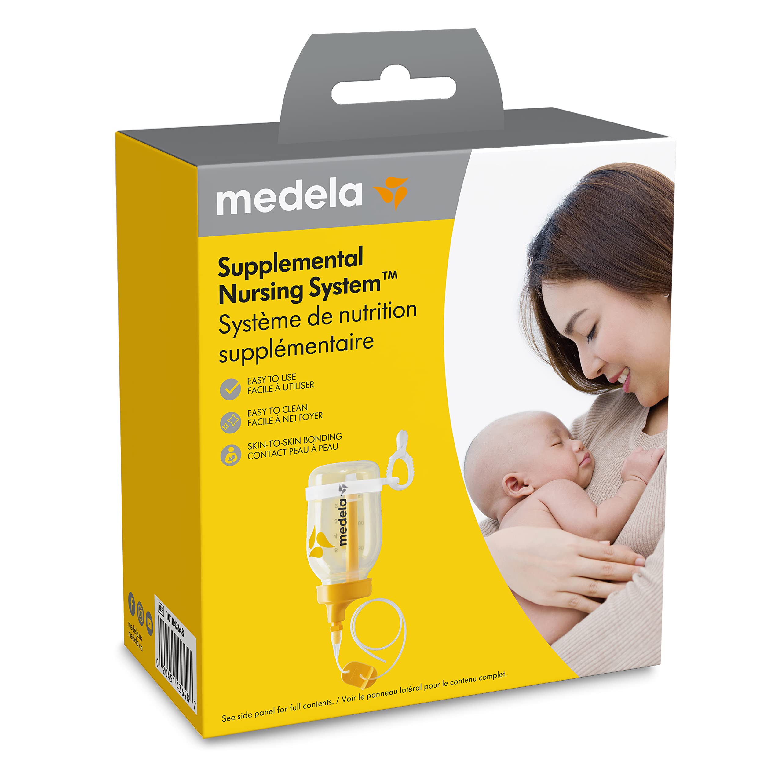 Medela SNS cleaning aid supports easy care and long-term reuse.