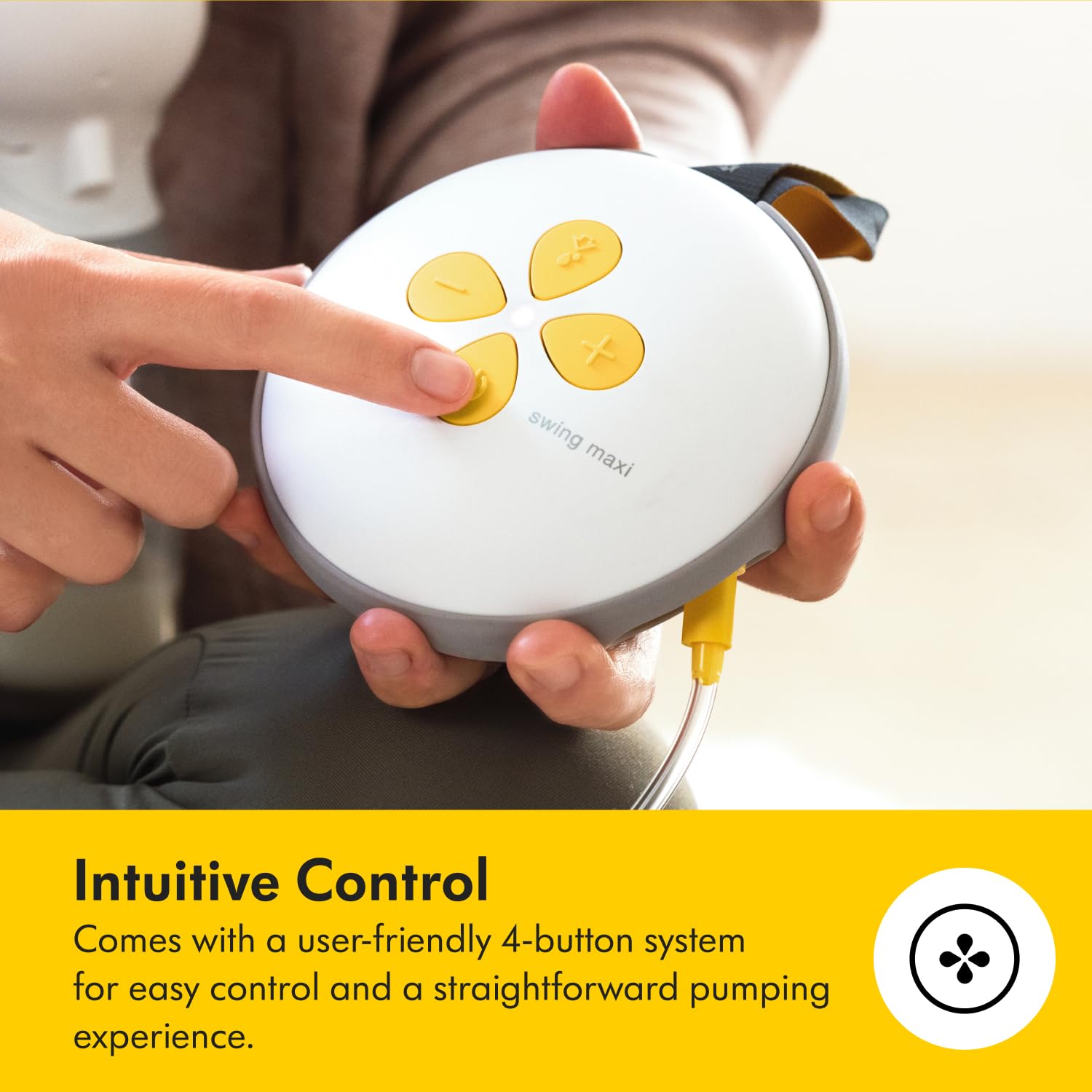 Medela Swing Maxi Hands-Free app connection enables real-time pumping tracking