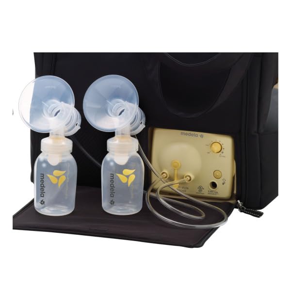 Medela tubing designed for easy inspection and cleaning between uses.