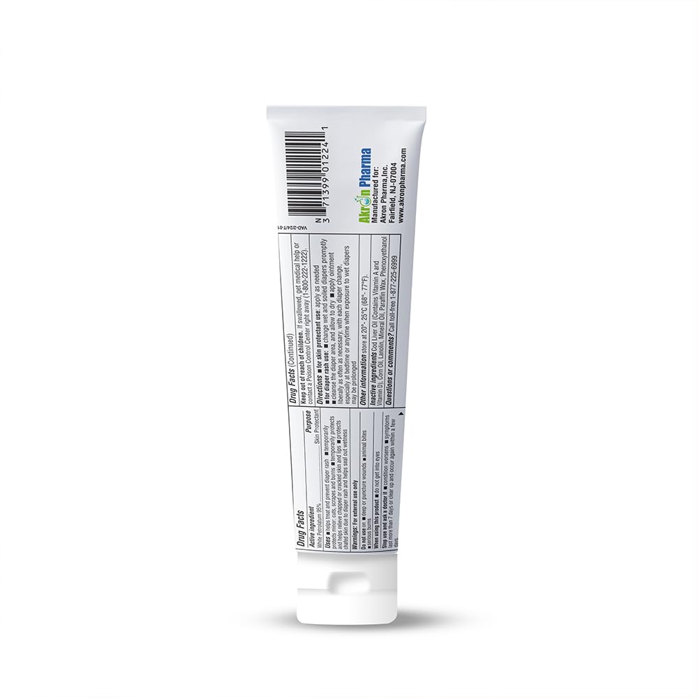 MedPura Vitamin A & D diaper ointment label highlighting nourishing skin support.