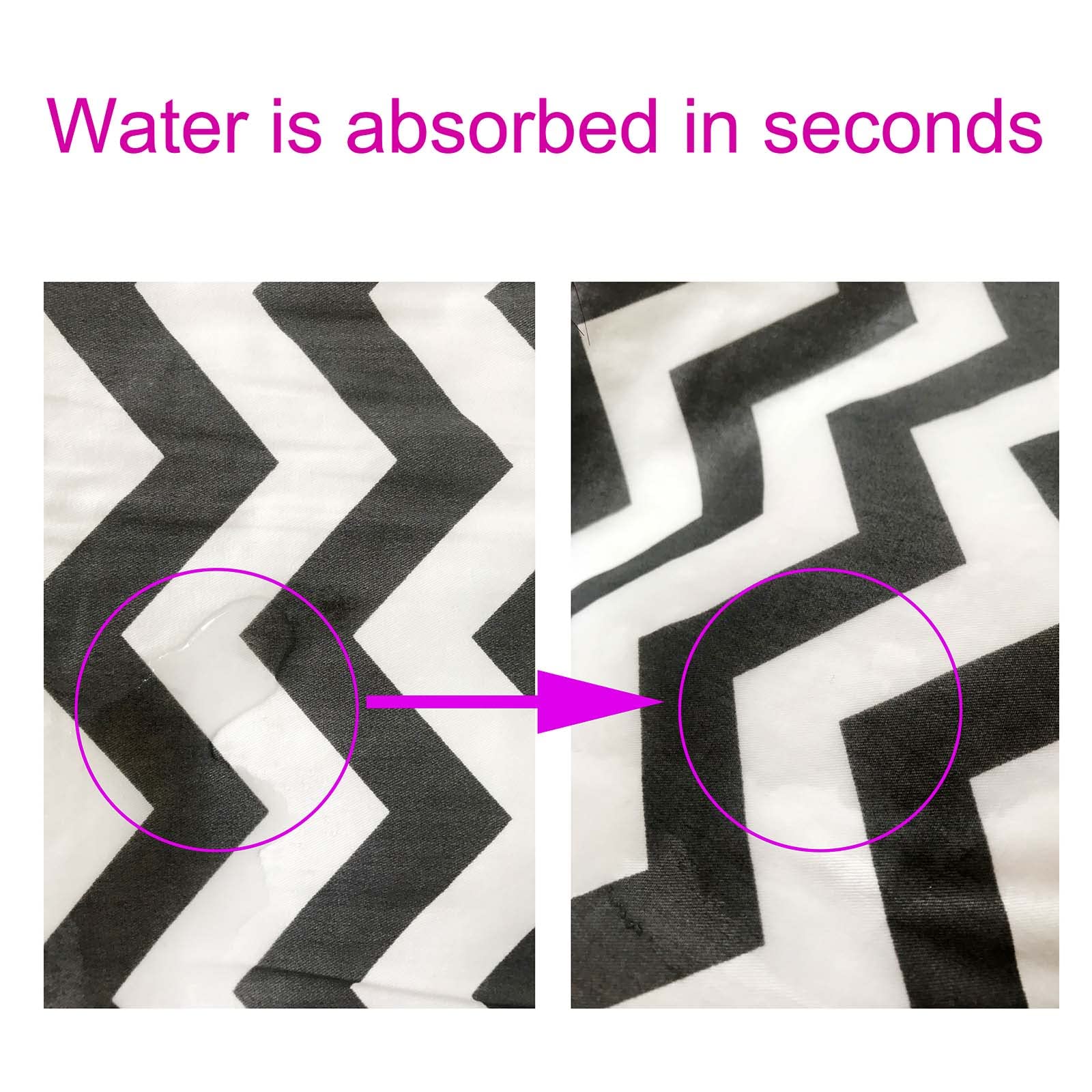 Medsuo foldable mat folded compactly for easy packing.