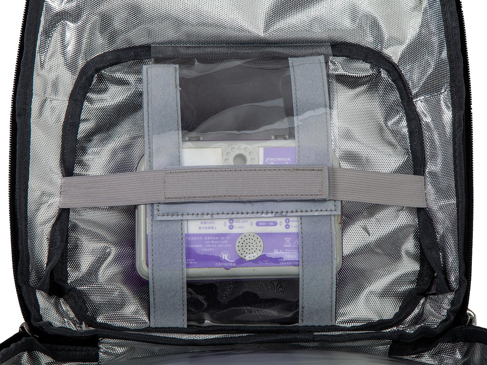 Meesyn Feeding Tube Backpack ergonomic-shoulder-straps for all-day comfort
