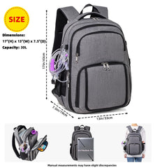 Meesyn Feeding Tube Backpack front-pocket-window for easy pump access