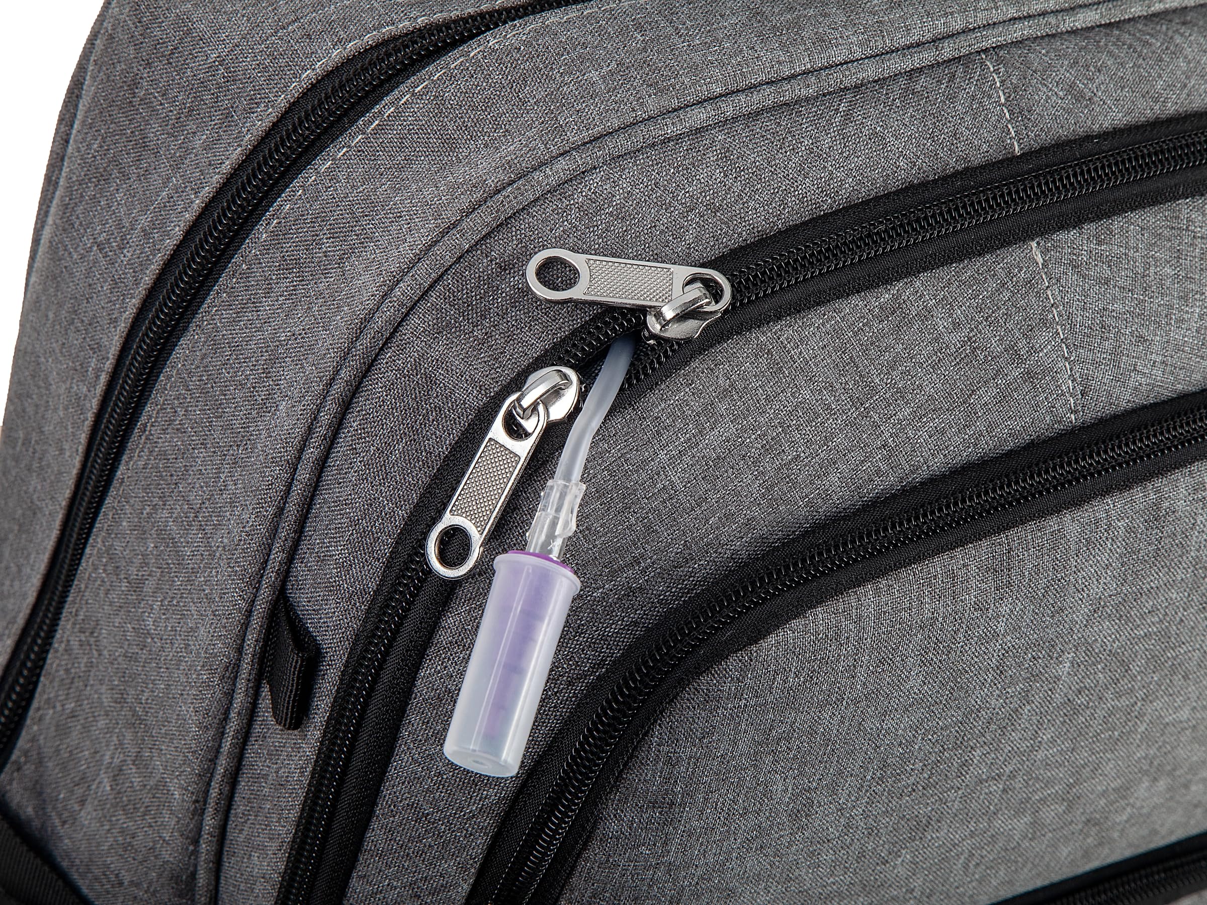 Meesyn Feeding Tube Backpack multi-compartments for pumps, bags, and extras
