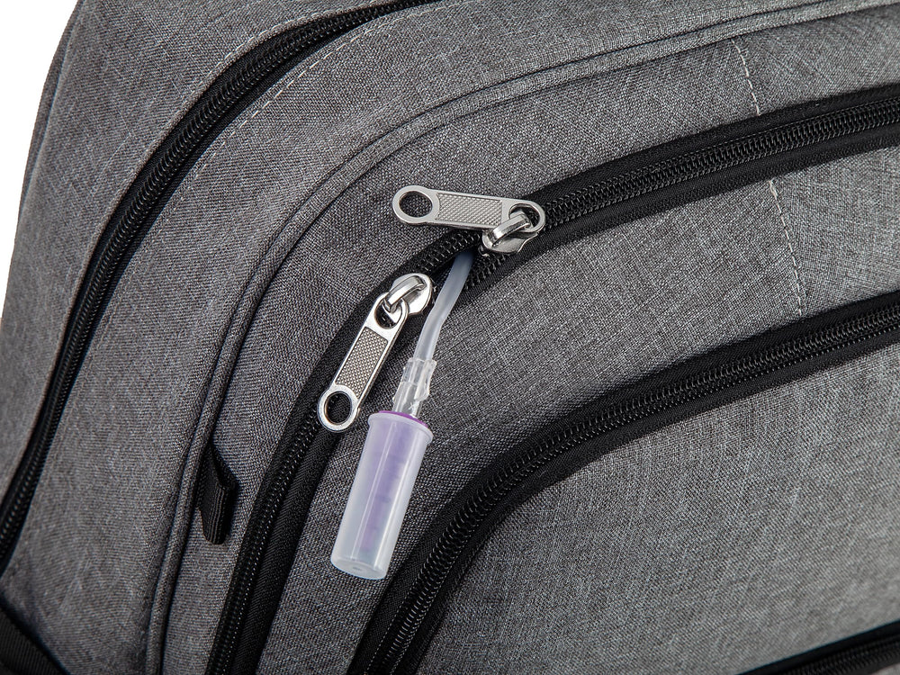 Meesyn Feeding Tube Backpack multi-compartments for pumps, bags, and extras