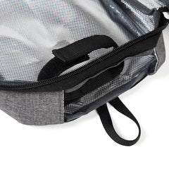 Meesyn insulated cover showing internal and external waterproof surfaces for easy cleaning