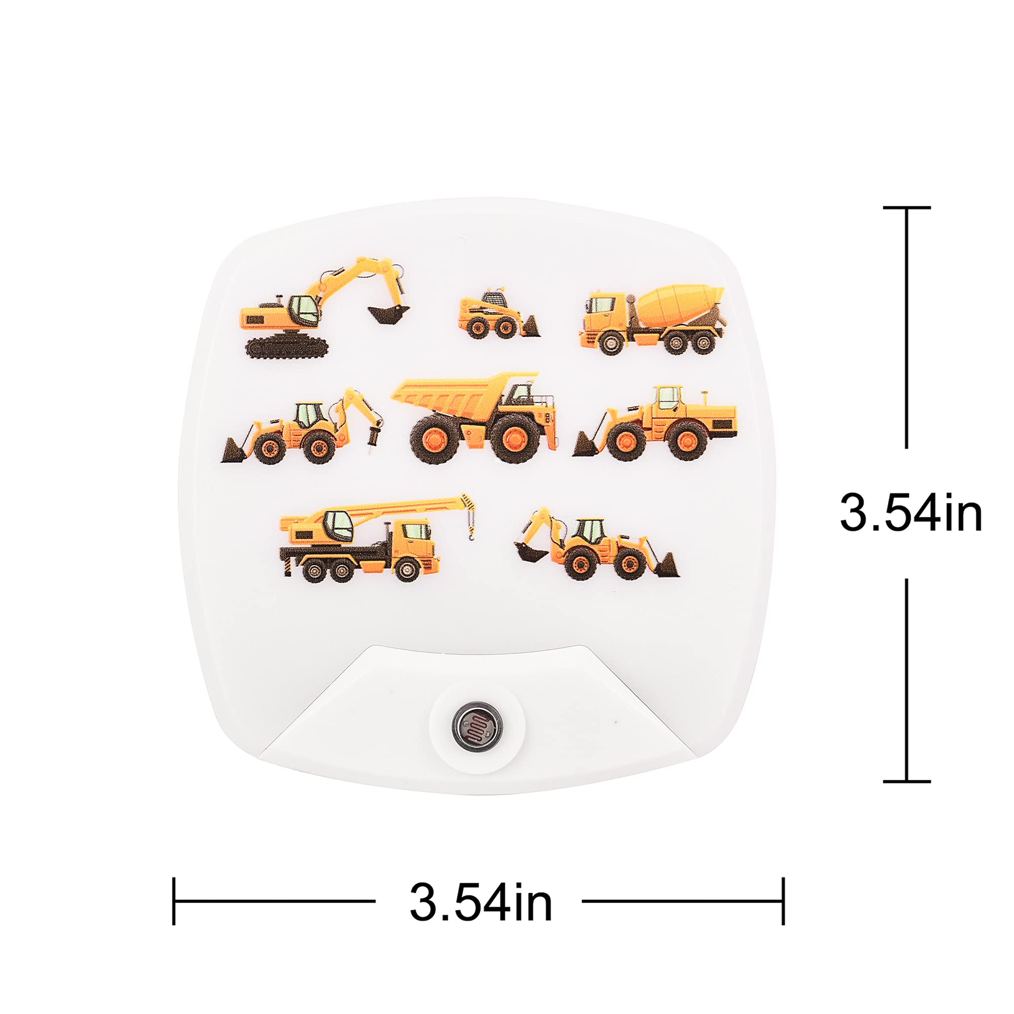 Omeet four-LED night light offers a soft, calming glow for nursing moments.