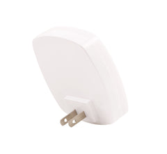 Omeet wall-plug night light compact design saves outlet space for rooms.