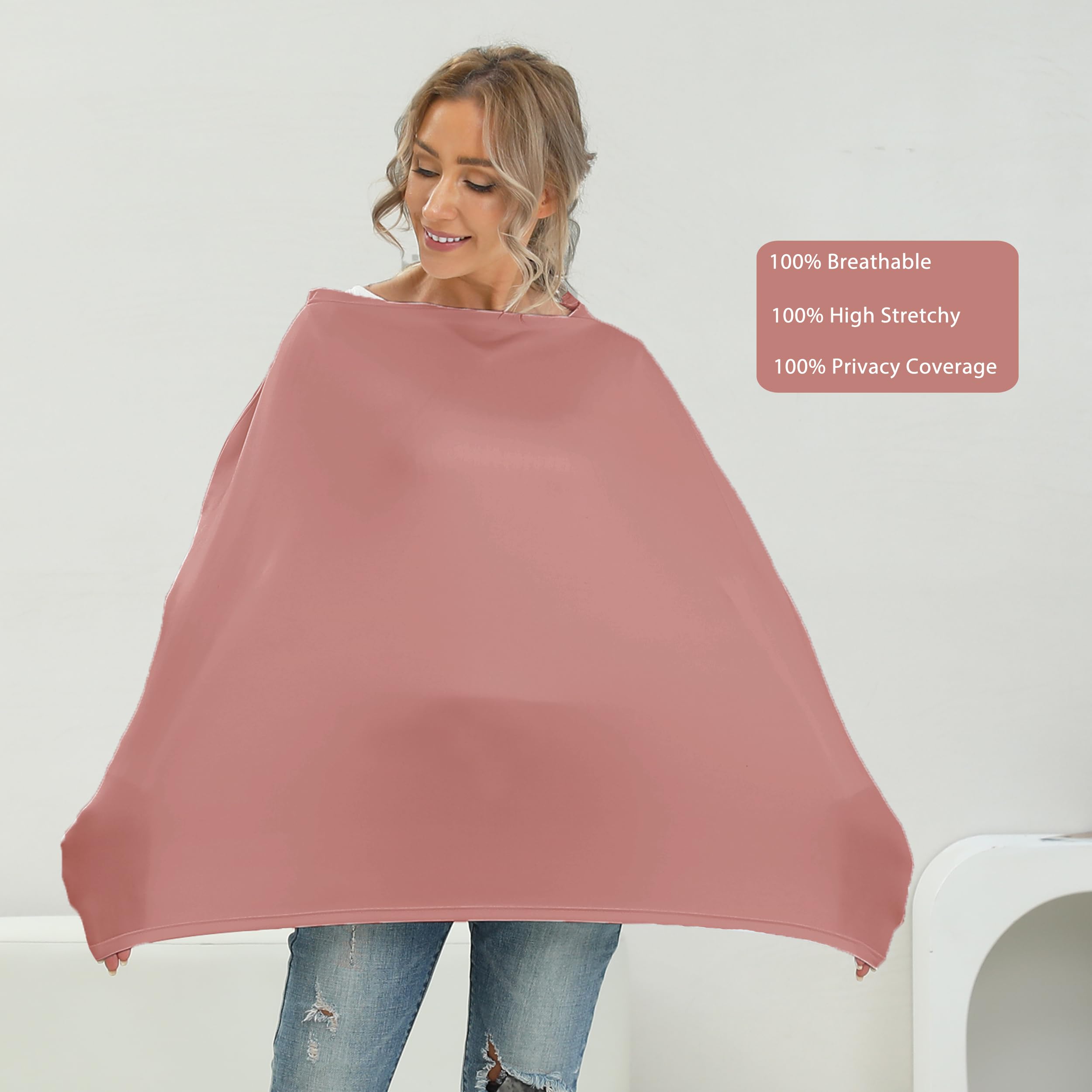 Meetjoy car seat canopy provides 360-degree coverage while keeping baby cool