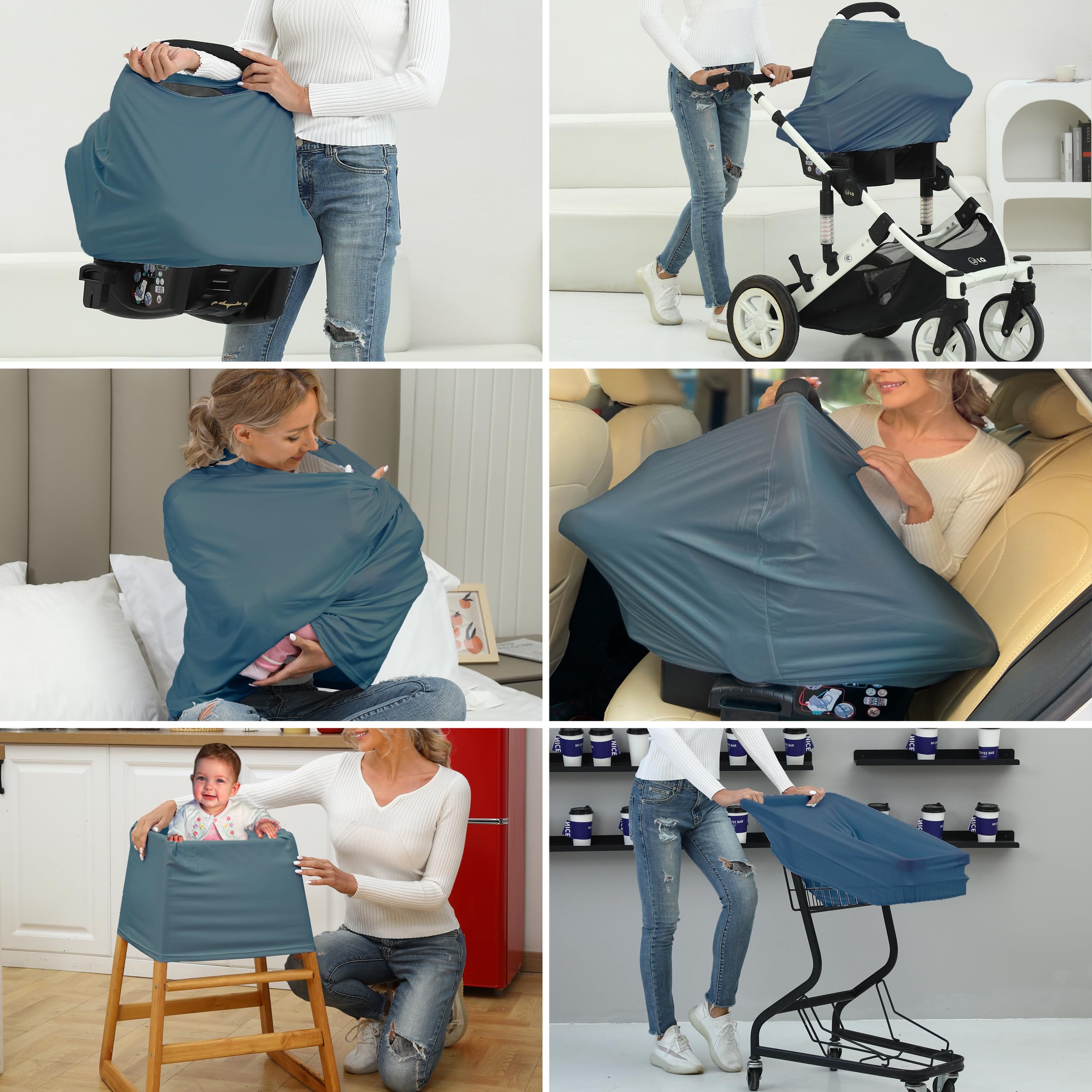 Meetjoy gift-ready packaging blue cover makes a practical baby shower gift.