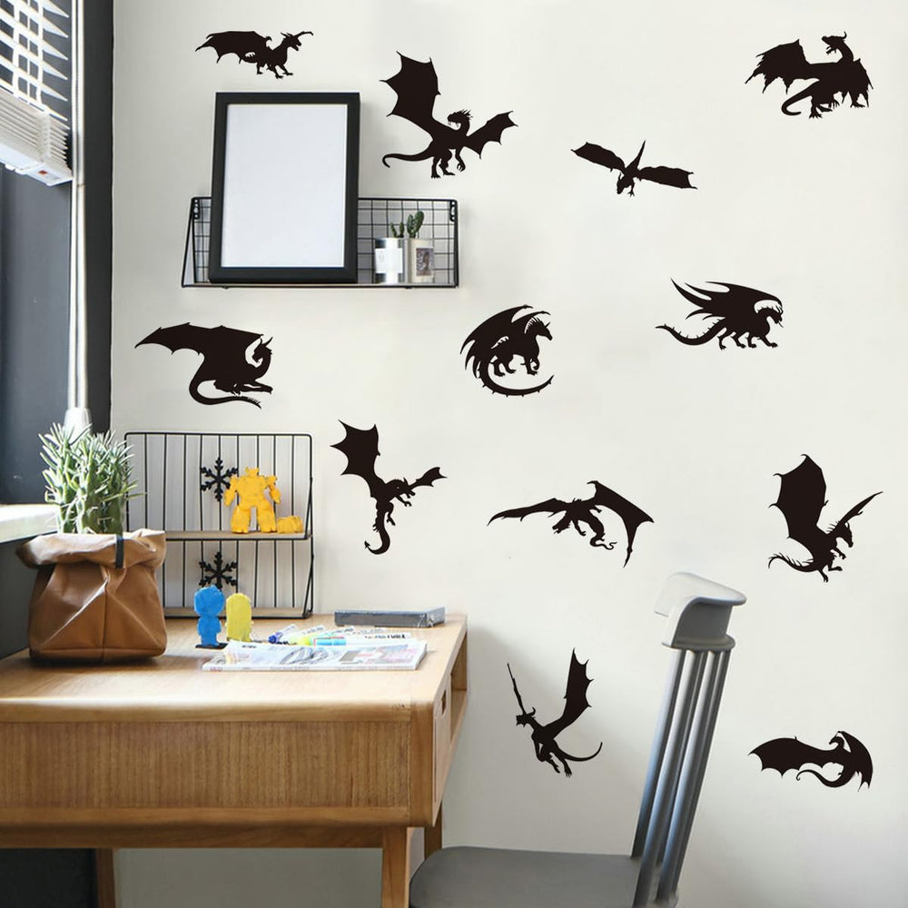 MEFOSS nursery dragon wall decor creates a cozy imaginative environment