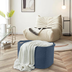 MEGASKET woven cotton rope texture shows durable, soft-touch material.