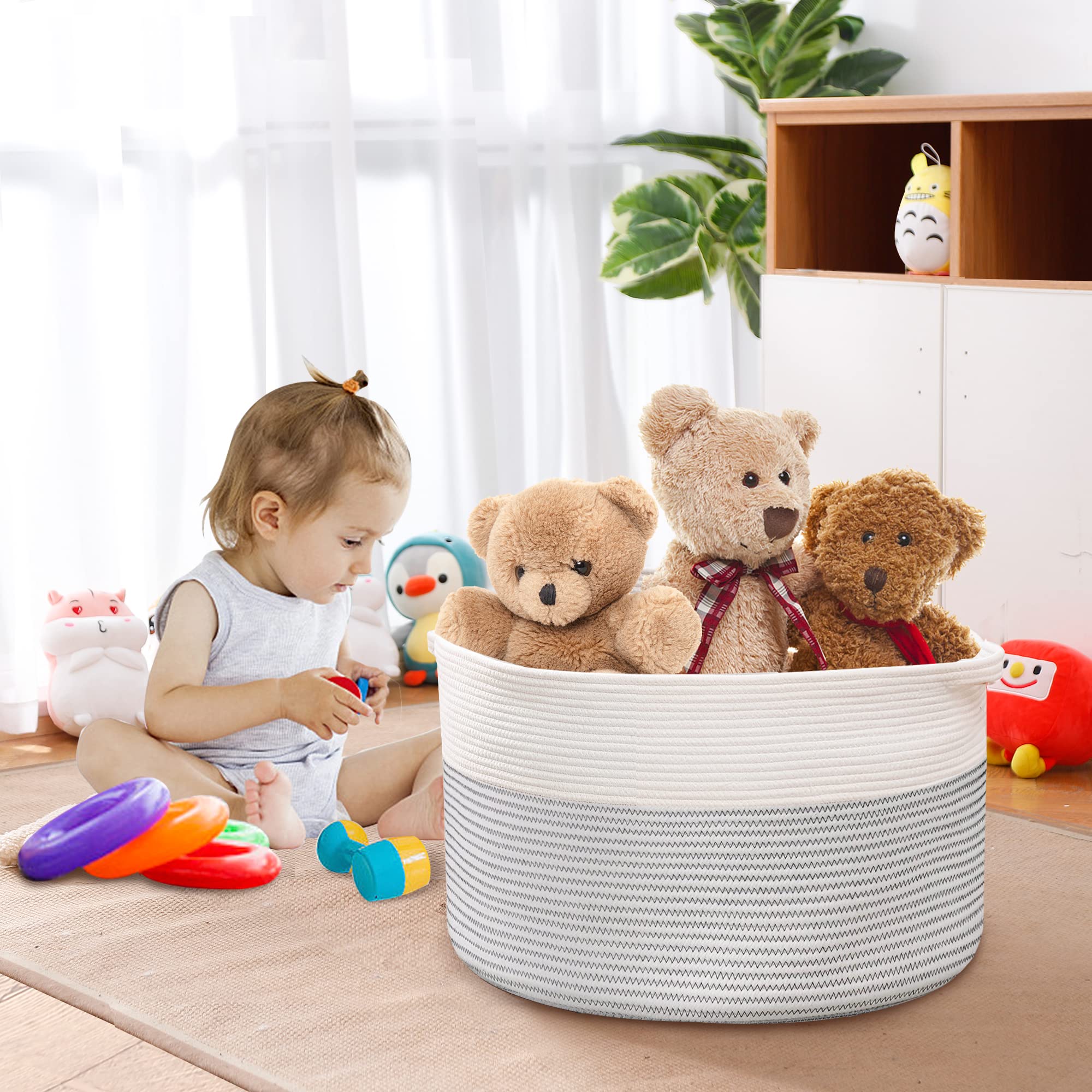 MEGASKET XXXL laundry hamper option keeps clothes organized and tidy.