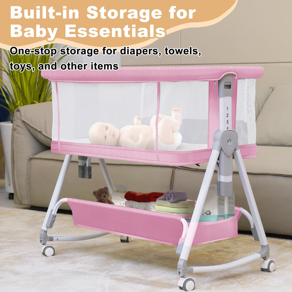 Meichyun bassinet certified by ASTM and CPSC for safety.
